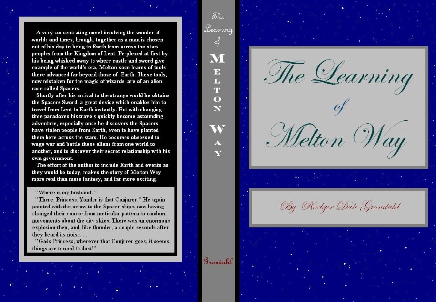 The Learning of Melton Way Book Cover. Note: 
Printed final cover may vary from this example.